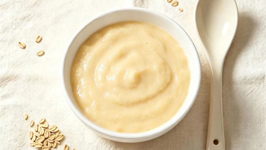 Golden millet and pumpkin porridge gentle digestive congee