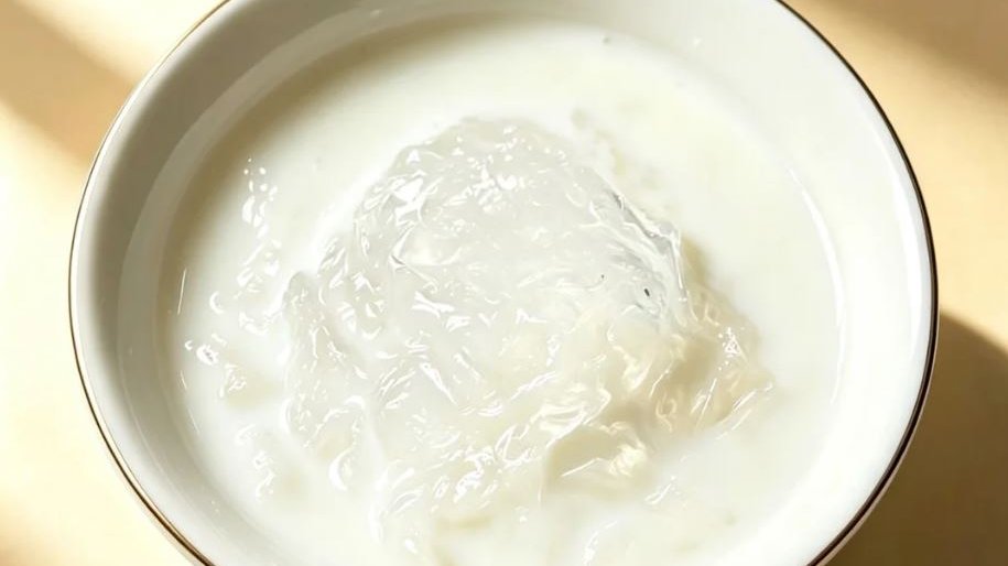 Bird nest milk drink creamy daily wellness beverage