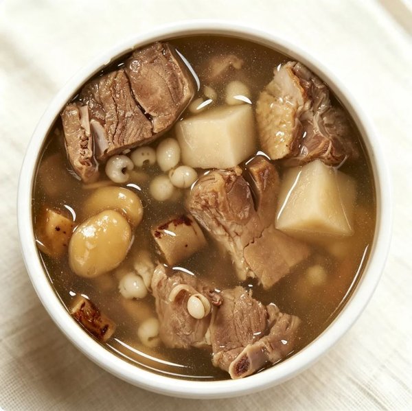 ZeaGrove Premium Quality Figwort Root Coix Seed Duck Broth — Traditional Damp-Draining Herbal Soup - Image 4