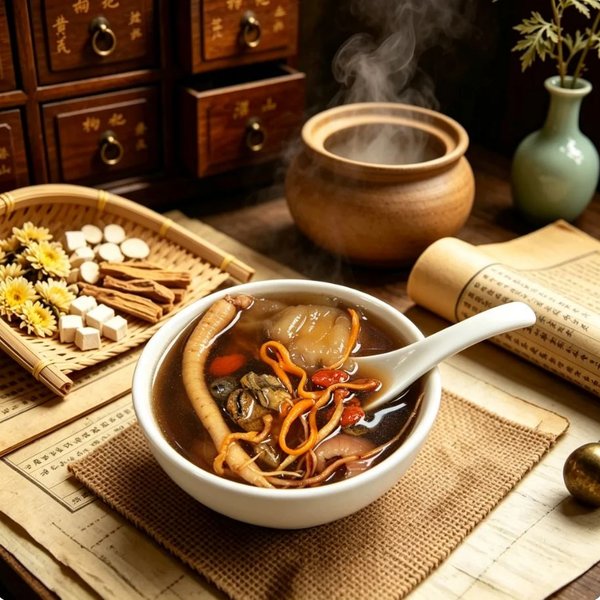 ZeaGrove Premium Quality Ginseng Cordyceps Black Chicken Soup — Ultimate Vitality Herbal Broth - Image 3