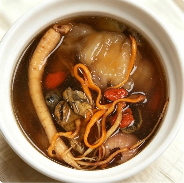 ZeaGrove Premium Quality Ginseng Cordyceps Black Chicken Soup — Ultimate Vitality Herbal Broth - Image 4