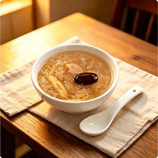 ZeaGrove Premium Quality Ginseng Snow Fungus Dessert — Herbal Beauty Sweet Soup for Nourishing Glow - Image 5