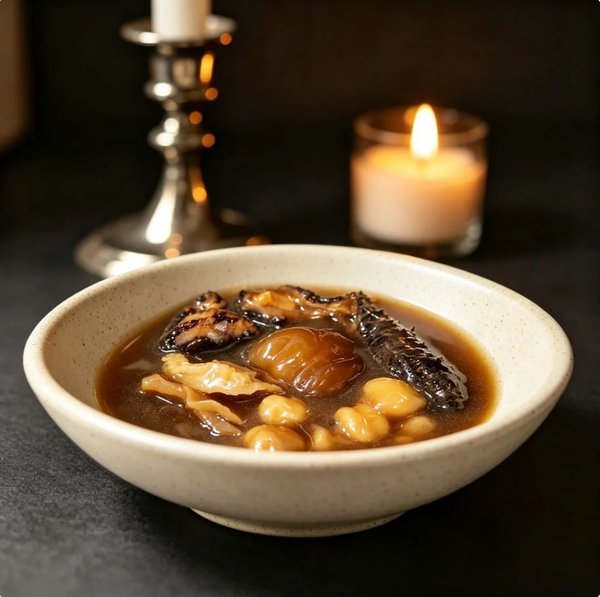 Buddha Jumps Over the Wall — Abalone and Sea Cucumber Simmered in a Rich Broth