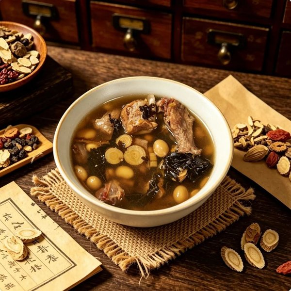 ZeaGrove Premium Quality Codonopsis Astragalus Pigeon Bone Broth — Qi-Nourishing Herbal Soup for Energy - Image 1