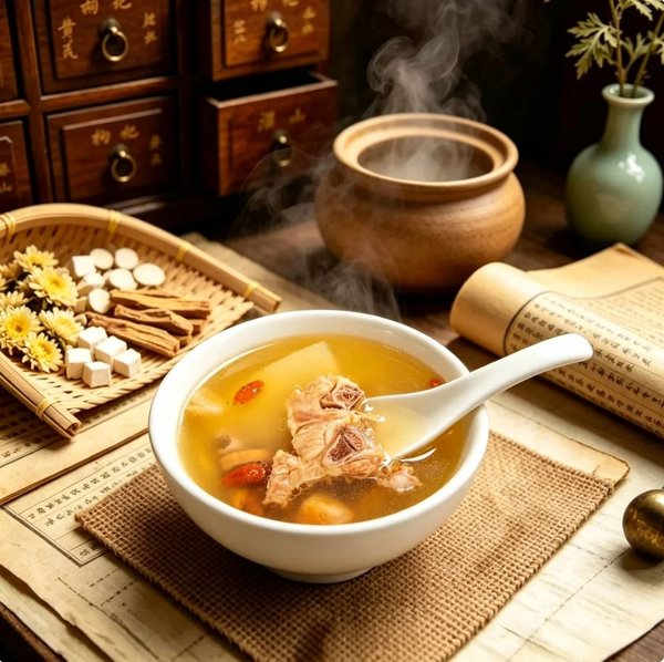 ZeaGrove Premium Quality Gastrodia Kudzu Root Pork Bone Soup — Head-Comfort Herbal Broth for Circulation - Image 3
