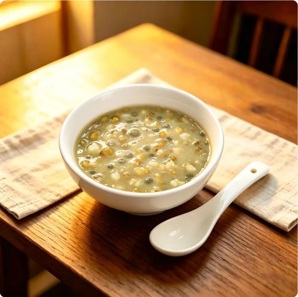 ZeaGrove Premium Quality Pandan Mung Bean Coconut Dessert — Refreshing Herbal Sweet Bowl with Xylitol - Image 5
