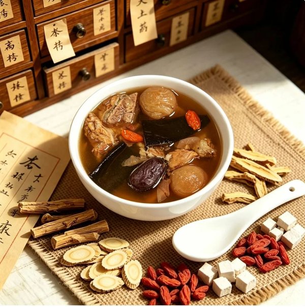ZeaGrove Premium Quality Rose Reishi Mushroom Pork Bone Soup — Mood-Balancing Herbal Broth for Relaxation - Image 2