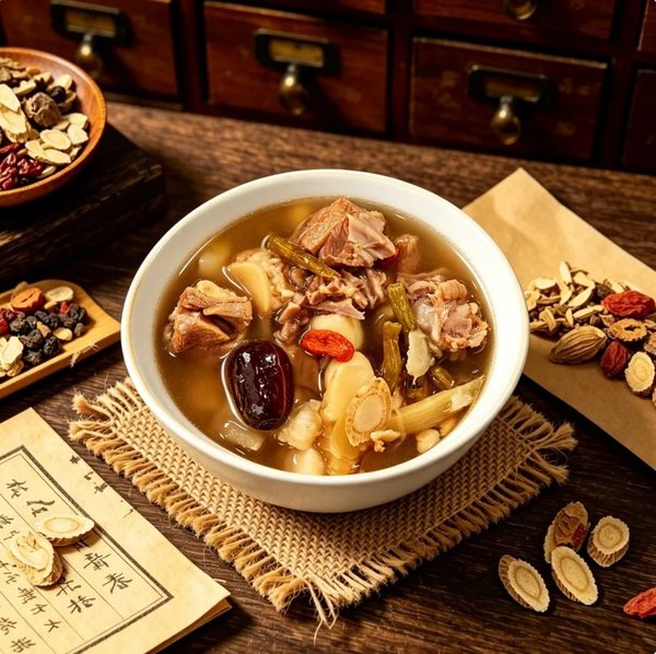 ZeaGrove Premium Quality Dendrobium American Ginseng Duck Broth — Cooling Yin-Nourishing Herbal Soup - Image 1