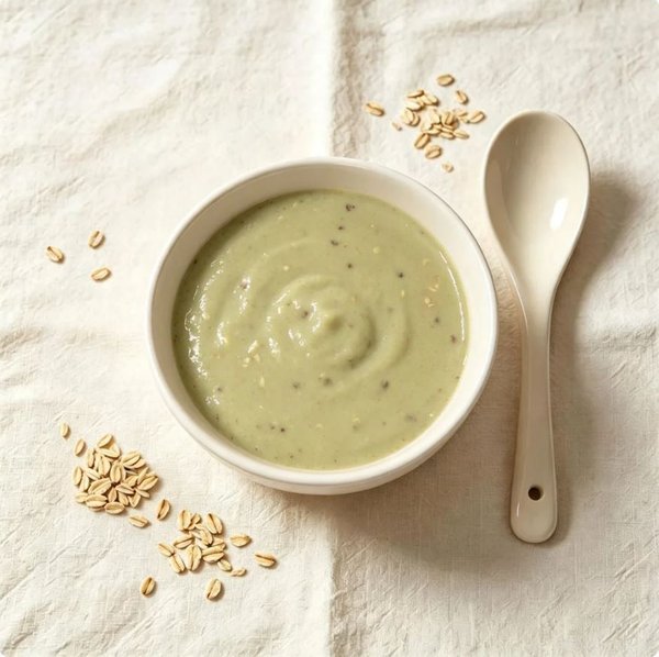 ZeaGrove Premium Quality Green Matcha & Crunchy Pistachio Congee — Modern Flavor Porridge for Antioxidant Boost - Image 1