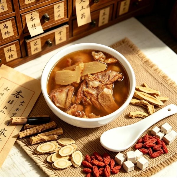 ZeaGrove Premium Quality Cistanche Codonopsis Pork Pigeon Bone Broth — Kidney Vitality Herbal Soup - Image 2