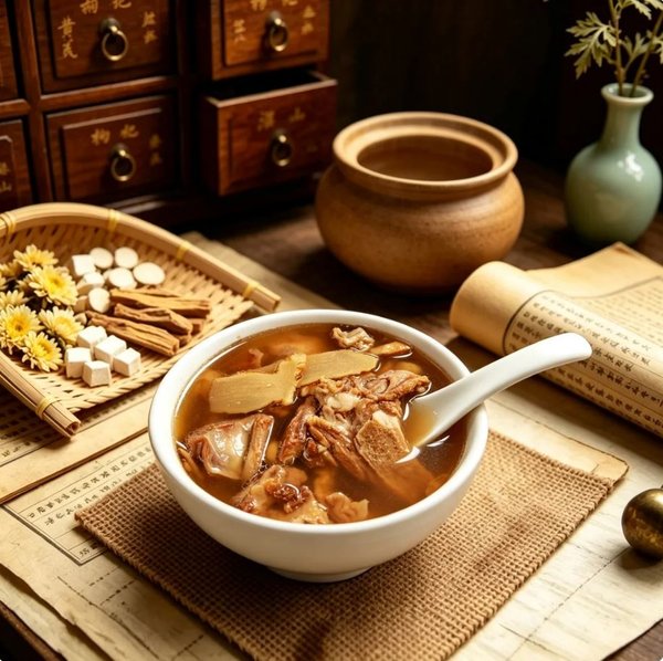 ZeaGrove Premium Quality Cistanche Codonopsis Pork Pigeon Bone Broth — Kidney Vitality Herbal Soup - Image 3