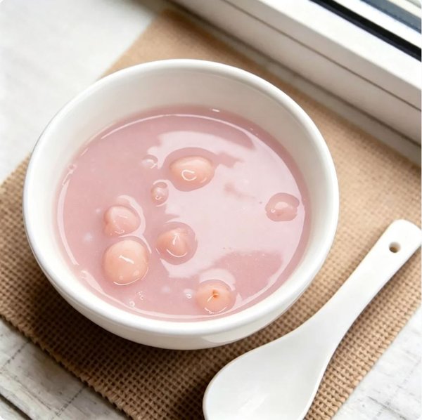 ZeaGrove Premium Quality Taro Lotus Seed Sweet Soup — Creamy Root Vegetable Dessert Bowl - Image 1