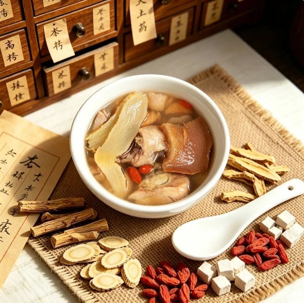 ZeaGrove Premium Quality Aged Tangerine Peel Pear Chicken Soup — Lung-Comfort Herbal Broth - Image 2