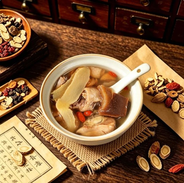 ZeaGrove Premium Quality Aged Tangerine Peel Pear Chicken Soup — Lung-Comfort Herbal Broth - Image 5