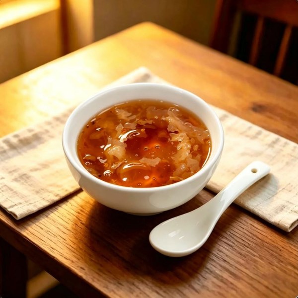 ZeaGrove Osmanthus Peach Gum Dessert — Fragrant Amber Glow with Plant Collagen in Every Spoon — Amber Peach Gum and Snow Fungus with Fragrant Osmanthus - Image 5