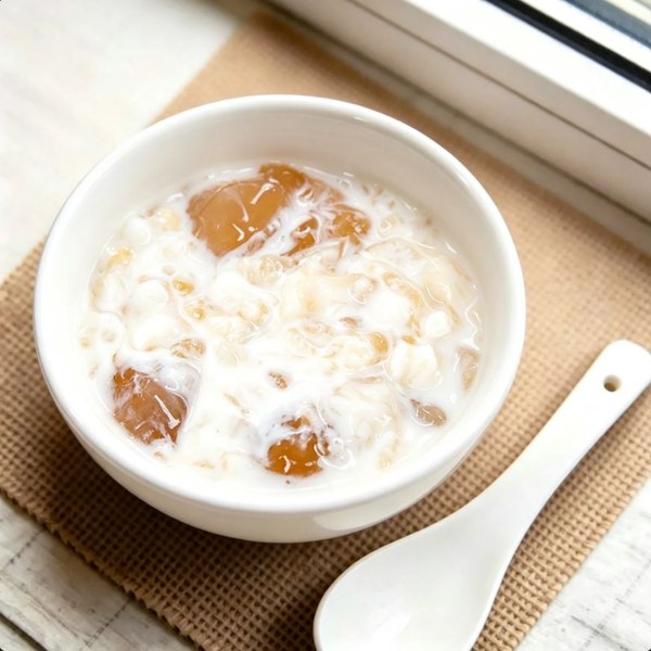 ZeaGrove Coconut Milk Peach Gum Dessert — Creamy Tropical Plant Collagen for Silky Skin Nourishment — Silky Peach Gum in Creamy Coconut Milk - Image 1