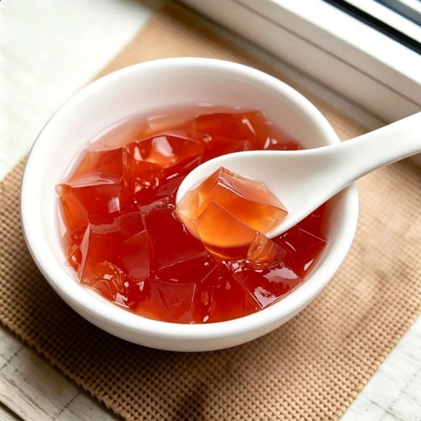 ZeaGrove Rose Flower Jelly — A Romantic Crystal Jelly Infused with Fragrant Dried Rose Petals — Crystal Jelly Infused with Fragrant Dried Rose Petals - Image 3