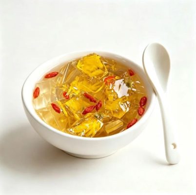 ZeaGrove Chrysanthemum Crystal Jelly — Goji Berry and Floral Jelly for Cool Eye-Ease Refreshment — Golden Floral Chrysanthemum Jelly with Goji Berries - Image 4