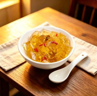 ZeaGrove Chrysanthemum Crystal Jelly — Goji Berry and Floral Jelly for Cool Eye-Ease Refreshment — Golden Floral Chrysanthemum Jelly with Goji Berries - Image 5